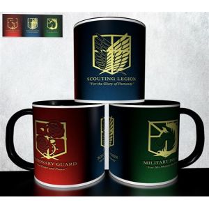 Forever MUG personnalisé Tasse à café - MANGA L'ATTAQUE DES TITANS Shingeki no Kyojin Réf 572