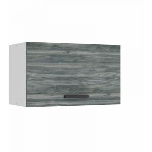 BELINI Meuble Haut Cuisine SGP60, Mural, Rangements, 1 Porte, T: 29,6x60x36 cm, Armoire Murale avec Poign&eacute;e en M&eacute;tal, ch&ecirc;ne glamour