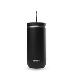Qwetch Cold cup isotherme inox noir