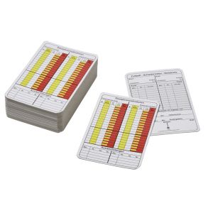 Jeu de carte de notes de jeu de football de 50 pièces Kuebler Sport