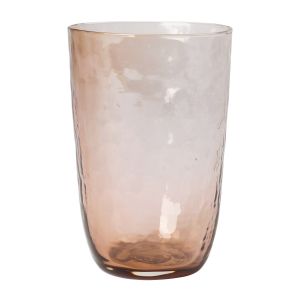 Broste Copenhagen Verre Hammered 50 cl Marron