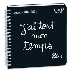 Image de Quo Vadis Ben EXECUTIF Spiralé Agenda civil Semainier 16x16cm Rien n'est impossible Année 2022