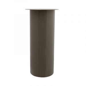 Prix Bougeoir de Sol Colby 40cm Taupe & Or