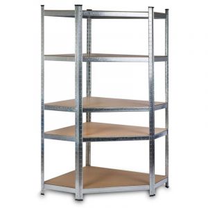 JanSport Etagère d'angle sur pied 180x90x40cm Humberg HR-817