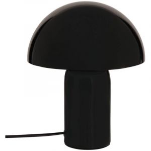 Image de Atmosphera Lampe champignon secteur Lito noir H24,5cm créateur d'intérieur