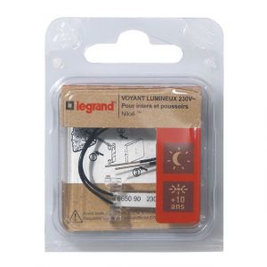 Legrand Voyant lumineux led pour appareillage Nilo&eacute;