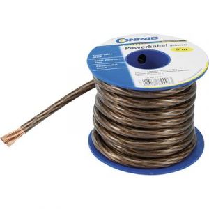 Tru Components C&acirc;ble de masse 93030c473 1568968 1 x 4 mm&sup2; noir 5 m