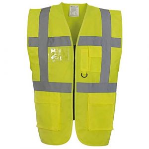 Yoko Gilet de sécurité haute visibilité - Unisexe (XL) (Jaune) - UTBC1267