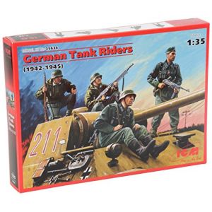 ICM Figurines - German Tank Riders 1942-45 (4 x Figure)- 1/35