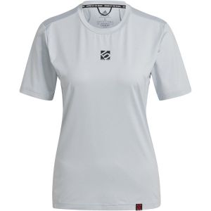 Five Ten Women's Primeblue Bike TrailX - T-shirt technique taille L, gris