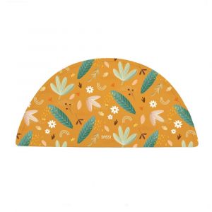 Sassi Junior Set de table en silicone lion en silicone jaune 42x22x2,5 cm
