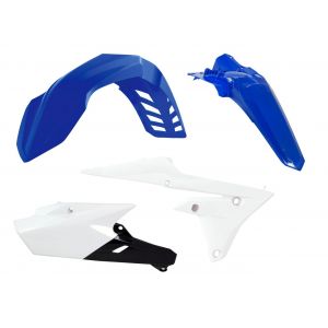 Racetech Protections Rtech Plastics Kit Yamaha Wr 250 F/450 F 2015-2019 - Blue / White - Taille One Size