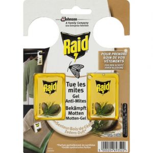 Raid Gel anti-mites Senteur Bois de Cèdre
