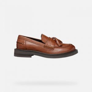 Geox Femme D Serilda H Moccasin, Lt Brown, 38 EU