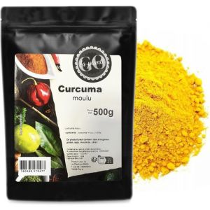Curcuma moulu 500g- LA PLANTIGO