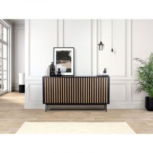 Bobochic Buffet 3 portes 150 cm CORNEILLE tasseaux pin massif