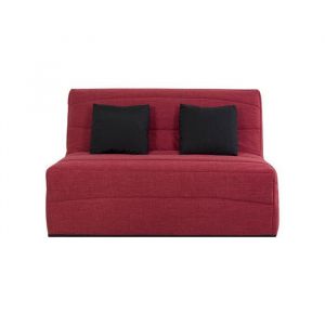 Relaxima Banquette convertible BZ ESTEBAN - Couchage 160 x 200 cape framboise