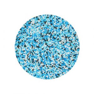 M&eacute;lange de perles de sucre requin 80g Coloris : BleuF51580