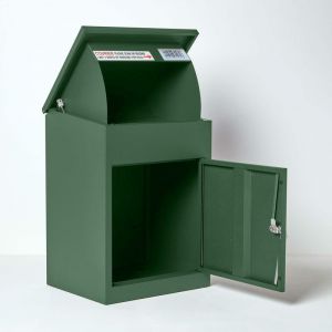 Image de Smart Parcel Box - Boîte à colis moyenne Verte à accès frontal - Vert