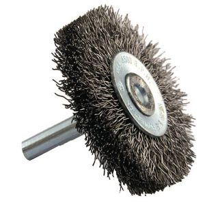 Tivoly Brosse circulaire fil acier ondul&eacute; D50