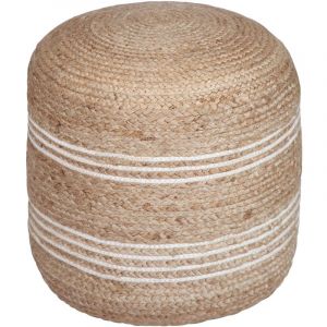 Image de Rendez Vous Déco Pouf Roanne en jute