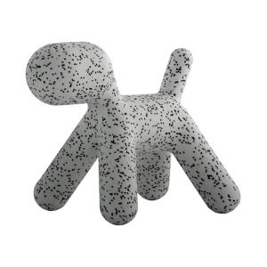 Image de Siège - PUPPY L : L 69,5 x P 42 x H 55,5 cm, assise H 37,5 cm Dalmatien Polyéthylène