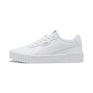 Puma Chaussures Basses Cuir Ou Simili Carina 3.0 Blanc - 37