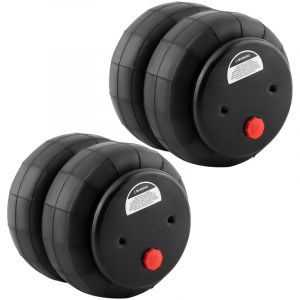 Maxpeedingrods - 2x Suspension pneumatique universel 2600lbs 1/2 'npt Single Port for Heavy Duty