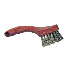 Gerlon Brosse à meuble acier laitonné vg brosse à manche -