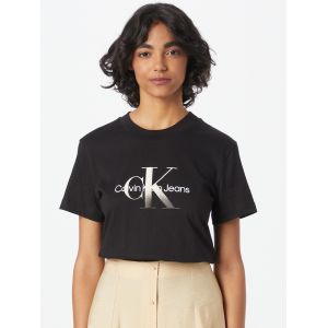 Calvin Klein Tshirt slim à col rond Noir - Taille 36