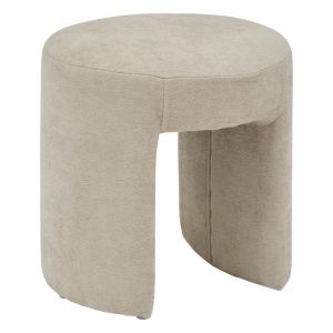 Atmosphera Pouf Jin beige créateur d'intérieur