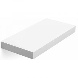 Étagère murale tablette murale flottante de rangement blanc 12_0000588