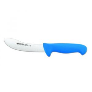 Arcos Couteau à peaux Couleur - Prof 295323 en acier inoxydable Nitrum et mango polypropylène bleu ergonomique avec lame de 16 cm,