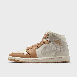 Jordan Air 1 Mid Femme beige Taille 40 Chaussures - Couleur beige - Taille 40