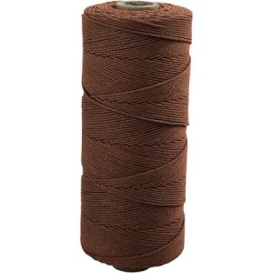 Image de Ficelle de coton, L: 315 m, ép 1 mm, 220 gr, brun