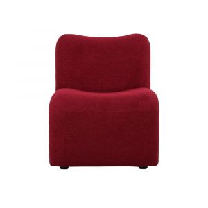 Present time Chaise nounours rouge 87x64x70cm