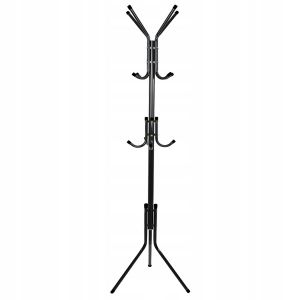 Porte-manteau sur pied 170 cm - Noir