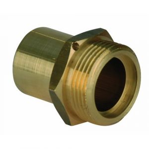 Gurtner Raccord d'entr&eacute;e pour r&eacute;gulateur gaz Cuivre &Oslash;18 / M&acirc;le JSC 3/4"