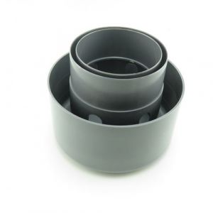 Jardiboutique Chapeau de ventilation 100/110/125 - gris - Gris