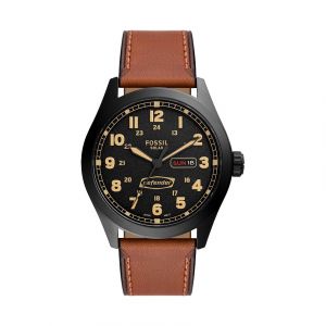Fossil Montre Homme Defender Noir FS5978 Noir - Couleur Noir - Taille Taille unique