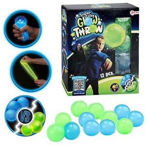 CED Toi-Toys Jeu De Balles Lumineuses Anti Stress Phosphorescentes Glow Trow