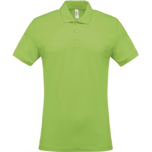 Kariban Polo de travail piqué manches courtes homme Vert Citron m - Vert Citron