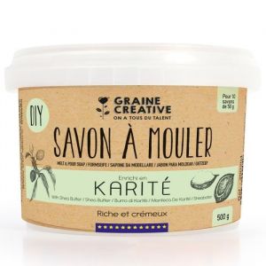 Graine Créative Base Savon Karité Diy Riche Et Crémeux 500 G