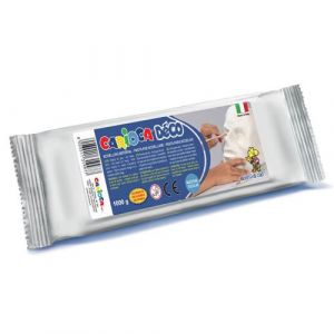 Pâte à modeler Autodurcissant blanc 1 kg