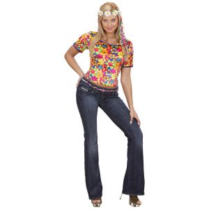 Image de Tee-shirt hippie femme (taille M)