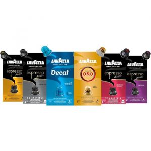 Lavazza Capsules de Café - Assortiment - 60 Pièces - Compatibles Nespresso - Arabica & Robusta