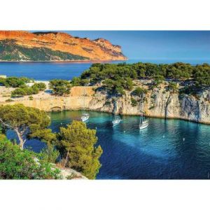 Nathan Puzzle 1000 pi&egrave;ces : La calanque de Port-Pin, Marseille