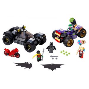 Lego DC Comics Super Heroes La poursuite du Joker en moto &agrave; 3 roues - 76159, Jouets de construction