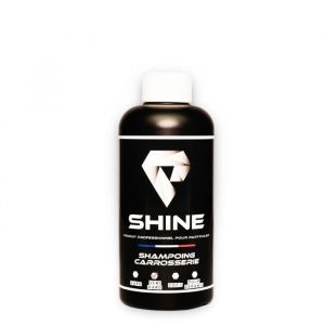 Shine Shampoing carrosserie - 450 ml - Nettoie en profondeur la carrosserie