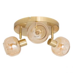 Plafonnier Pilia ambre